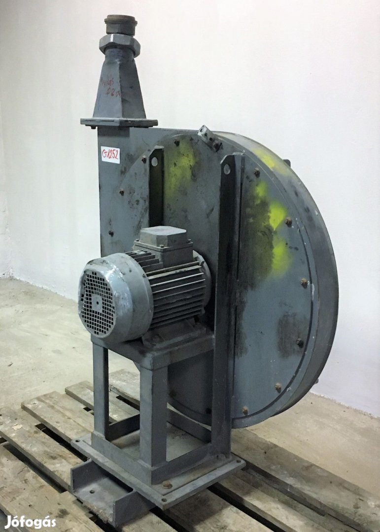 Moro nagynyomású radiálventilátor 4kw 1150m3/h 11000pa centrifugál ve
