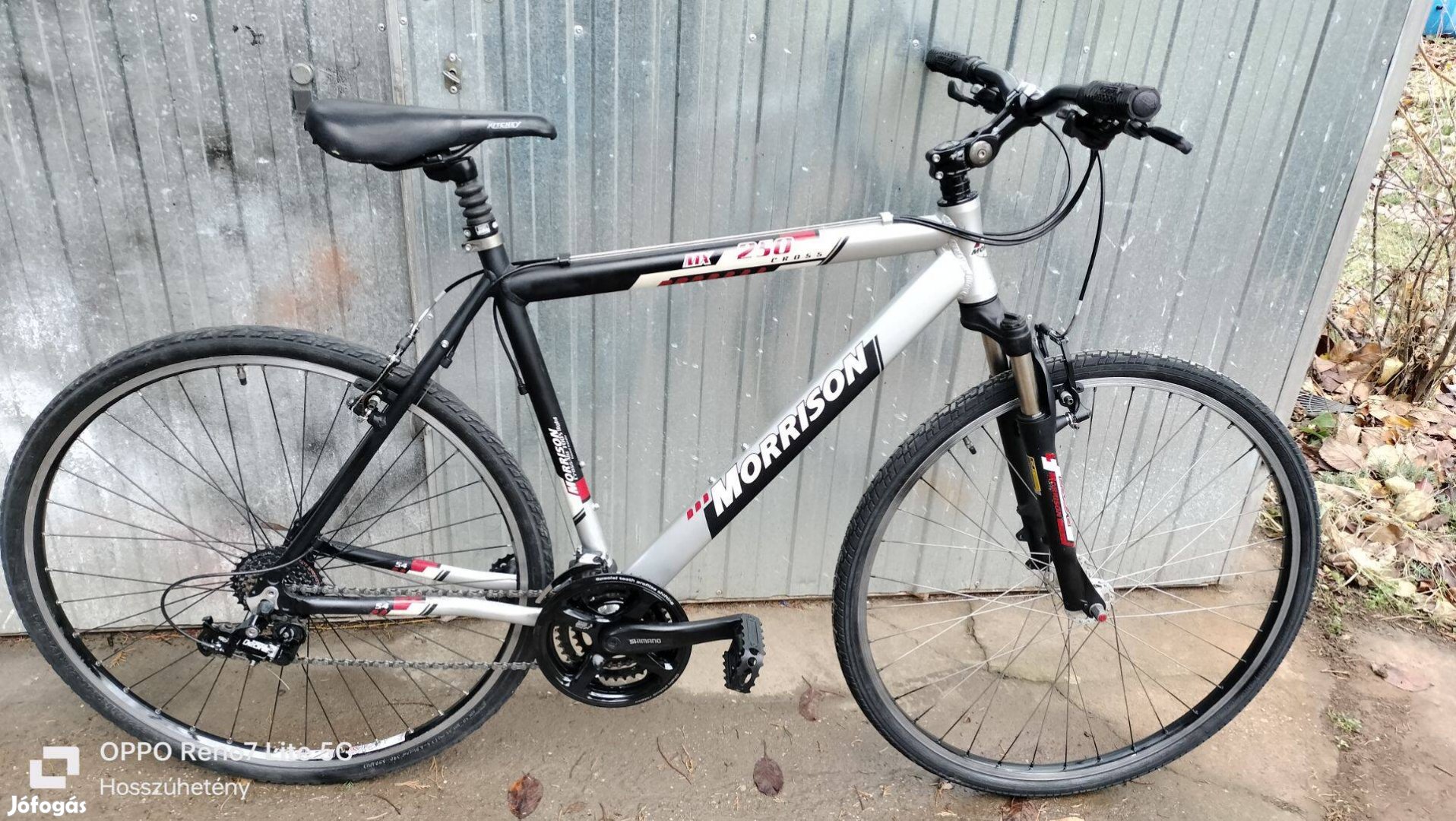 Morrison 28" 3x8 speed pihekönnyű alu szinte új MTB kerékpár