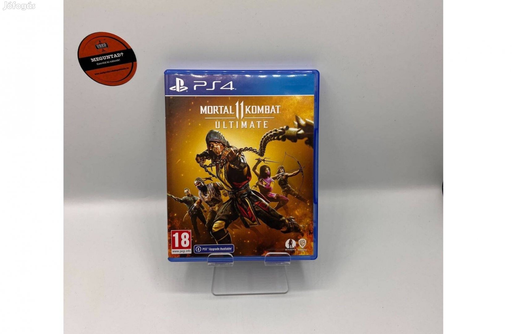 Mortal Kombat 11 Ultimate Edition - PS4 játék, használt