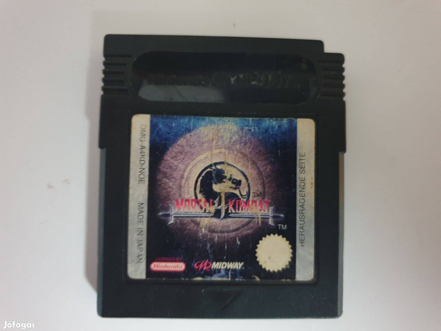 Mortal Kombat 4 Gameboy Game Boy color játék eredeti Nintendo