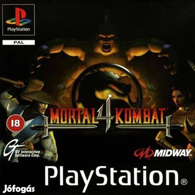 Mortal Kombat 4, Boxed PS1 játék