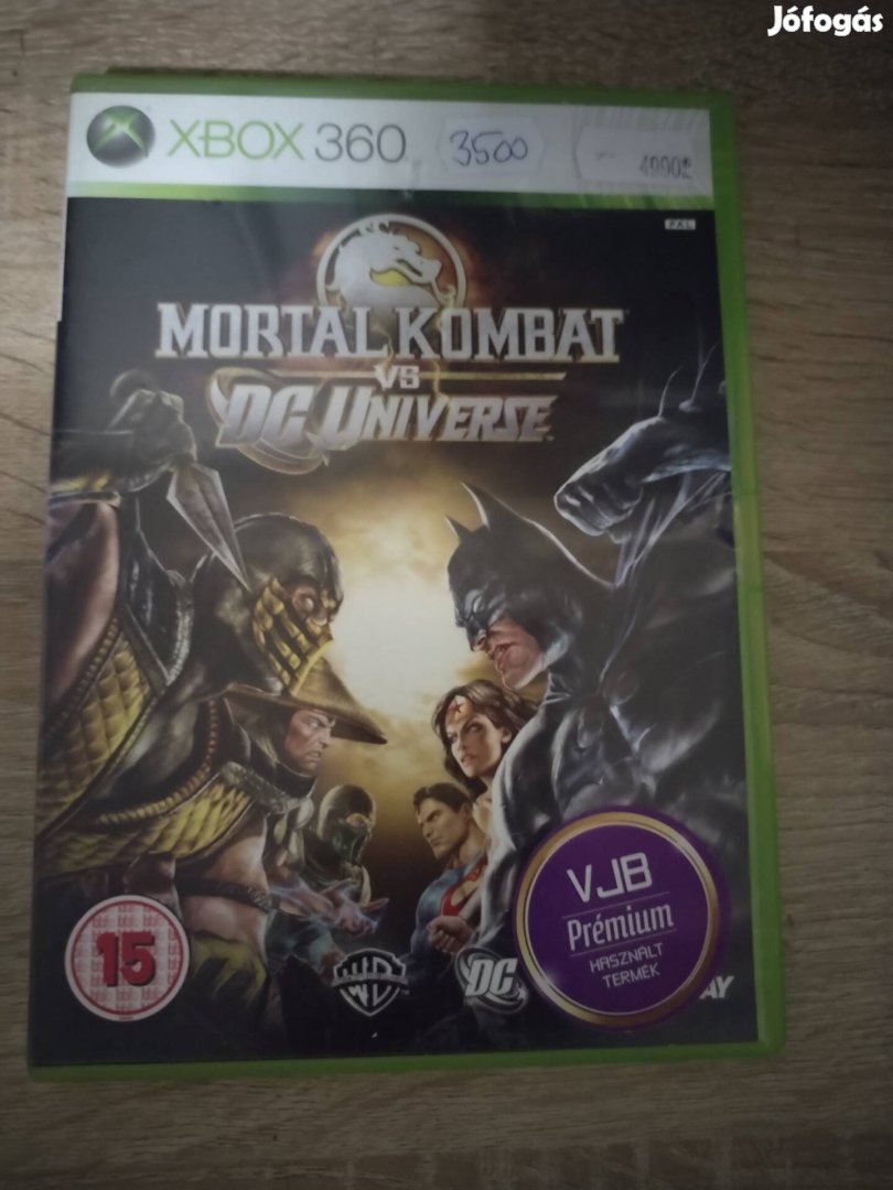 Mortal Kombat DC Xbox 360 játék 