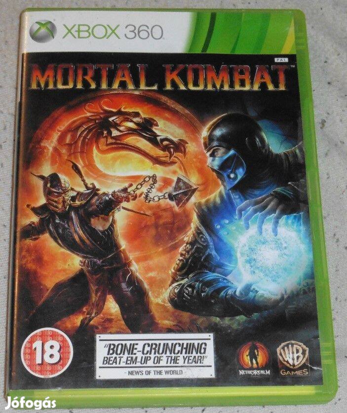 Mortal Kombat Gyári Xbox 360, Xbox ONE Series X Játék akár féláron