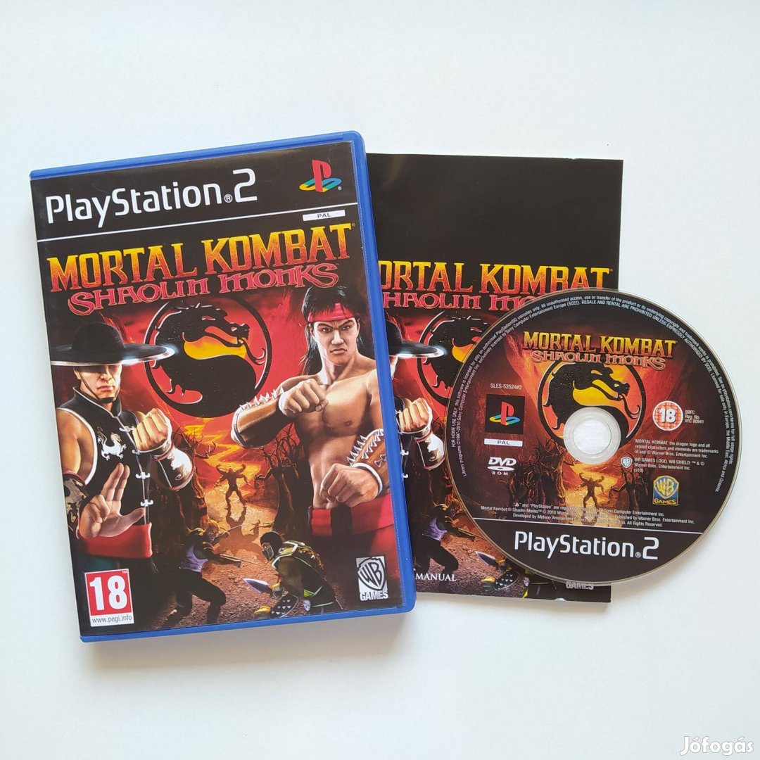 Mortal Kombat Shaolin Monks PS2 Playstation 2