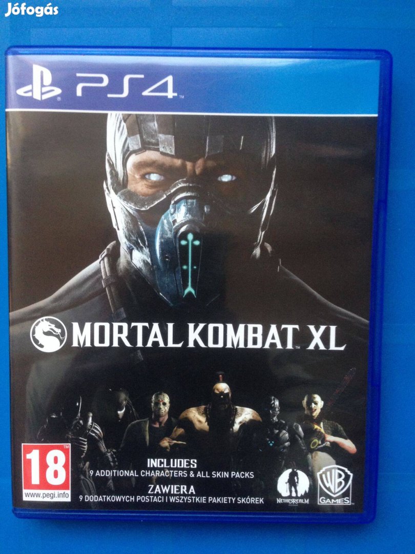 Mortal Kombat XL ps4-PS5 játék eladó-csere "