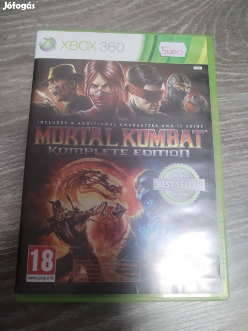 Mortal Kombat Xbox 360 játék 