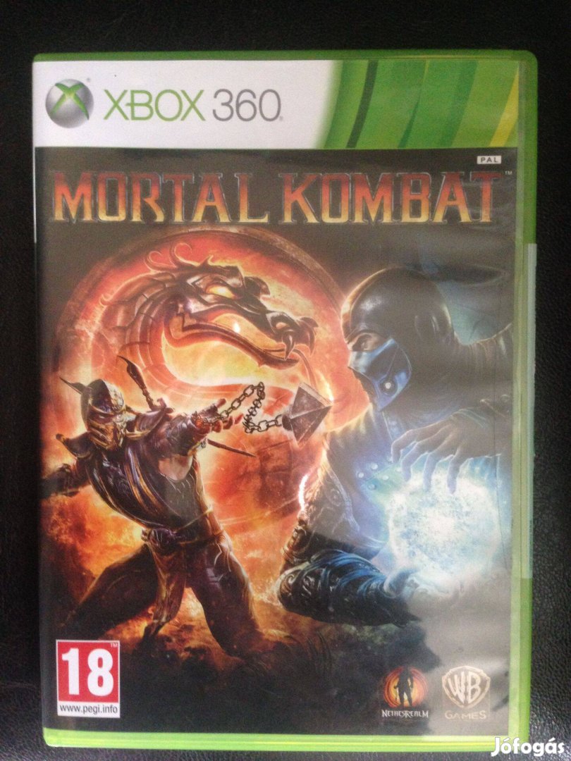 Mortal Kombat eredeti xbox360 játék eladó-csere