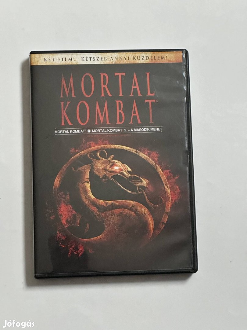 Mortal kombat 1,2rész dvd