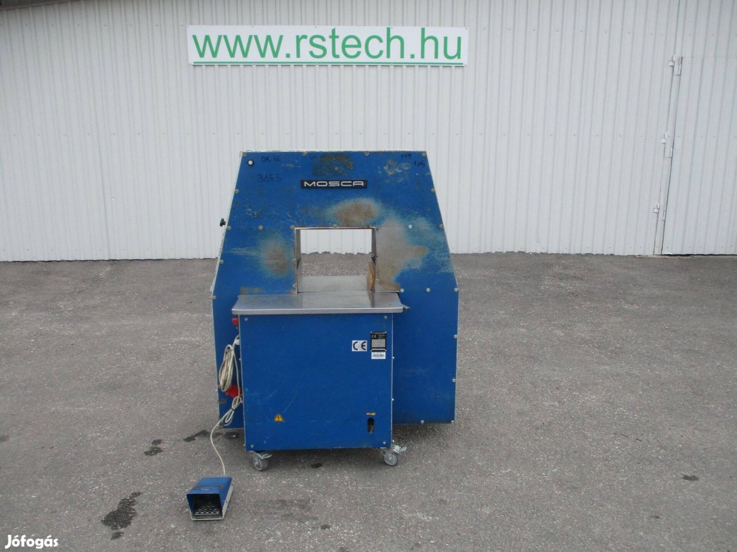 Mosca RA -T35 kötöző pántoló gép kötegelő (3153)