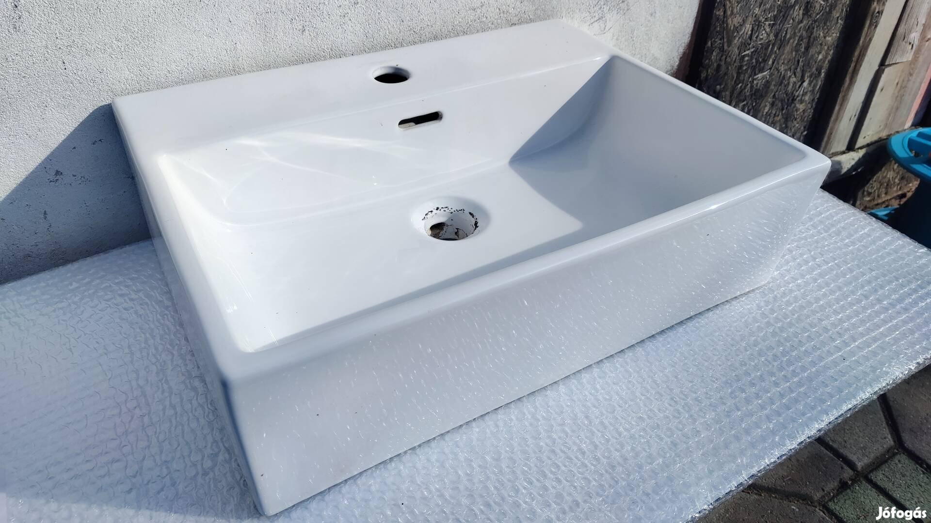 Mosdó Mosdókagyló Pultraültethető túlfolyóval