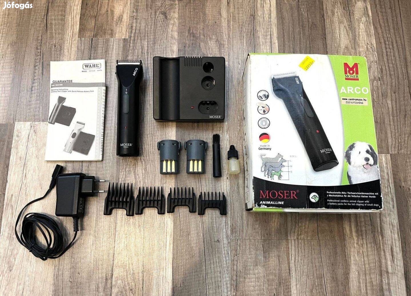 Moser Arco 1854 vezeték nélküli nyírókészülék szett