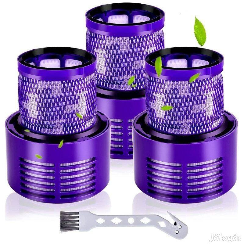 Mosható légszűrő Dyson V10 SV12 porszívókhoz, 3db-os készlet