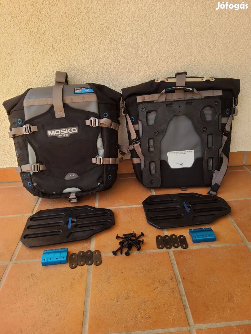 Mosko Moto Backcountry Pannier Set (35 l + 35 l)