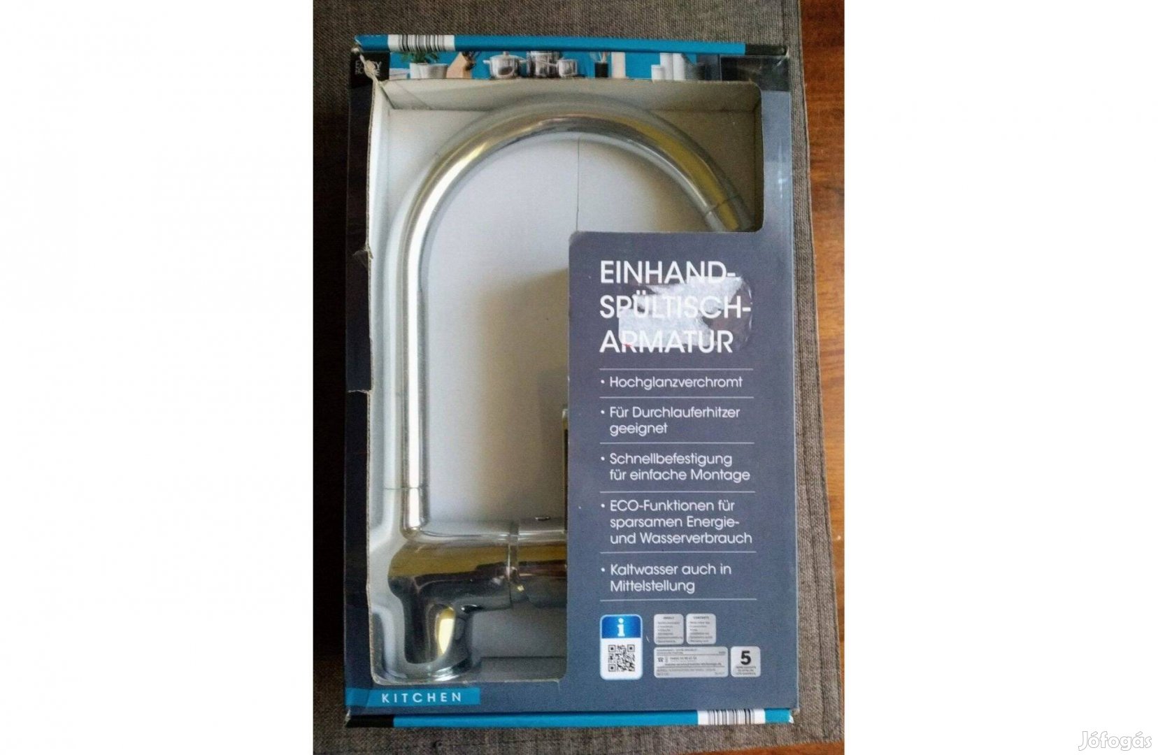 Mosogató Csaptelep ECO funkciók magas dizájn német minőség