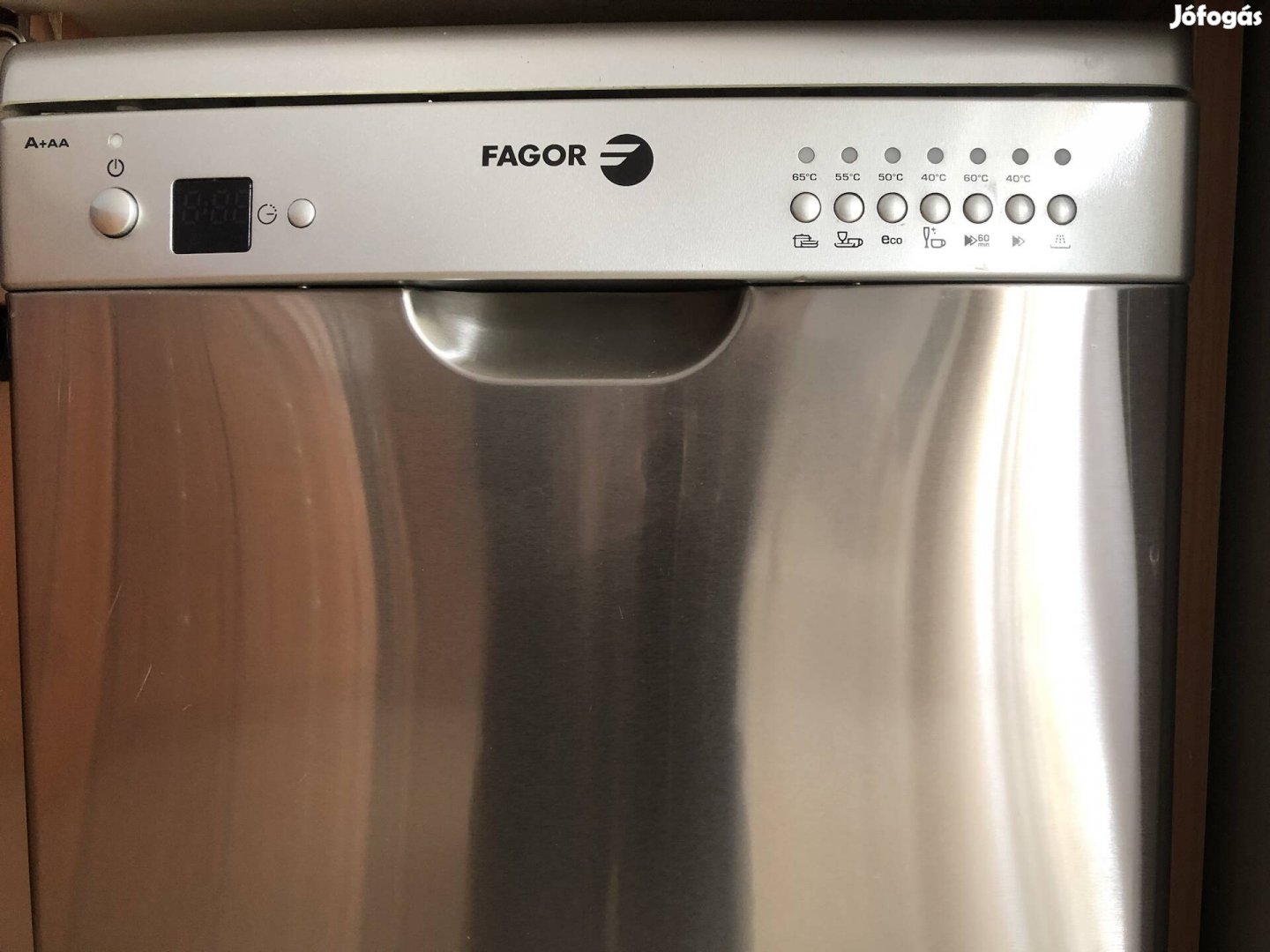 Mosogatógép 45 cm Fagor inox hibásan eladó.