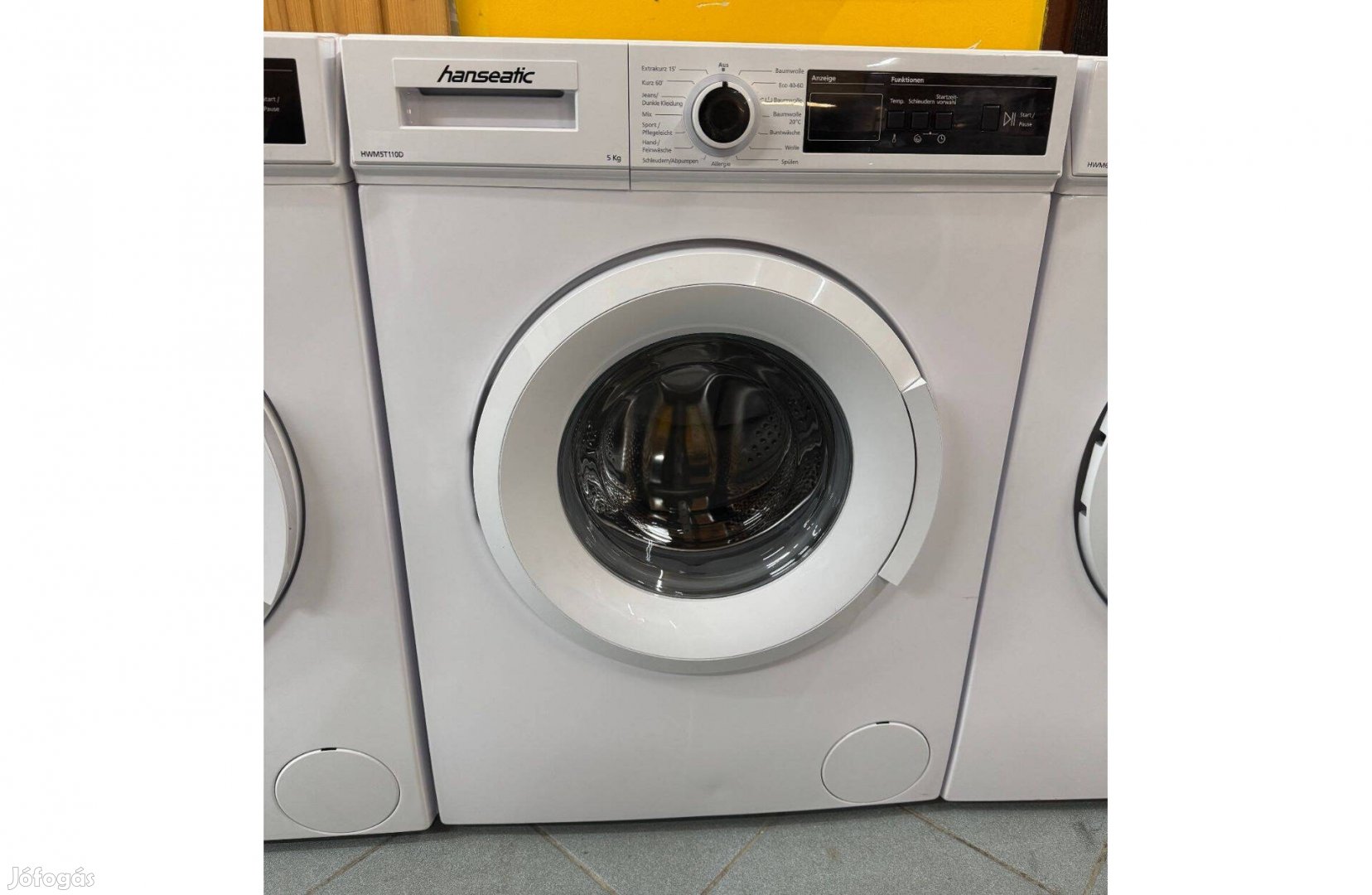 Mosógép Hanseatic Hwm5T110D Elöltöltős 5Kg 1000