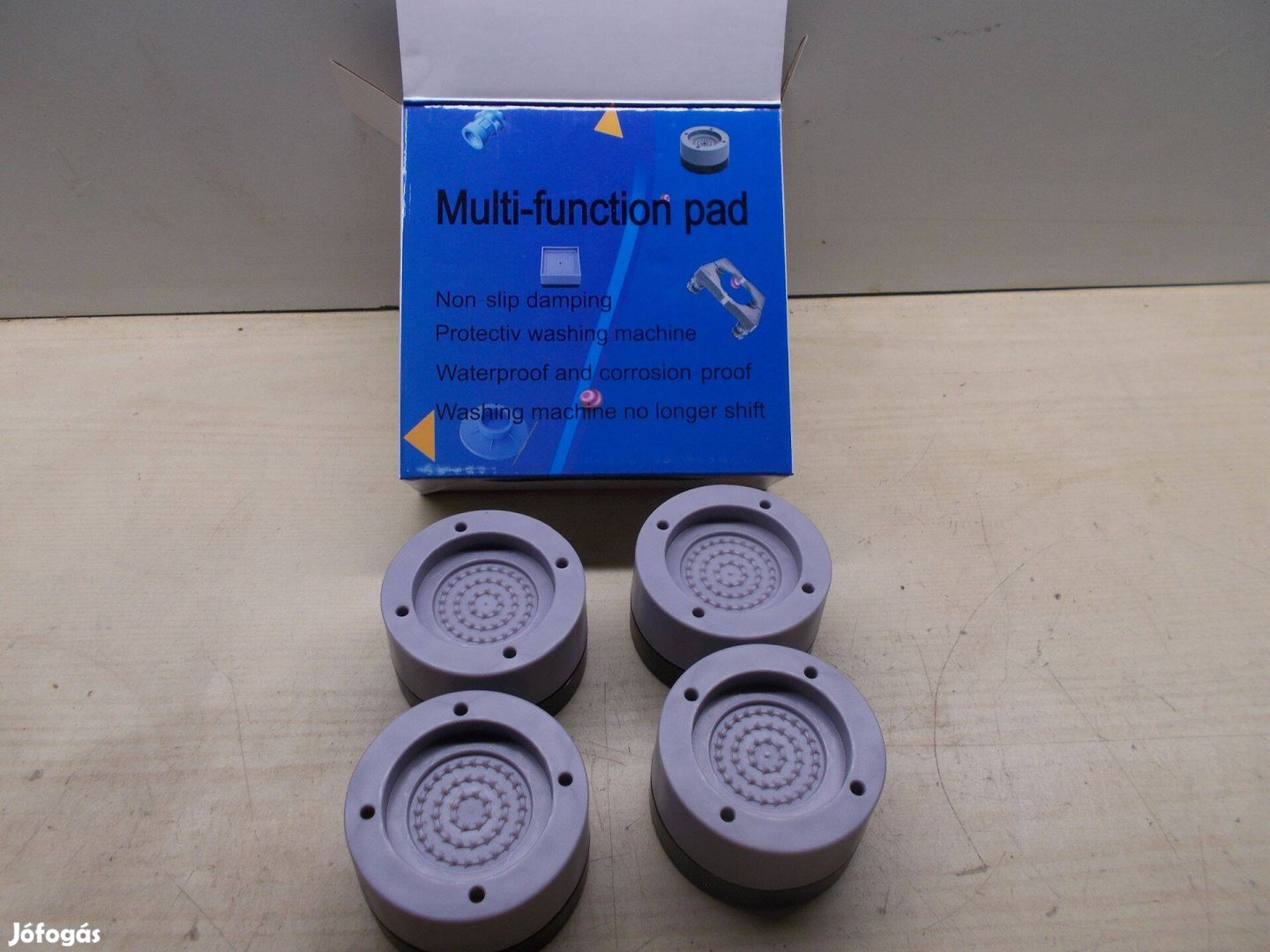 Mosógép szárítógép alátét 4db Rudalmas energia és hang