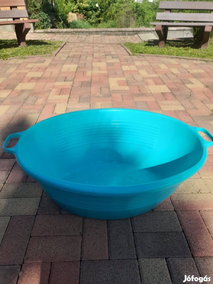 Mosóteknő,szennyestartó,játéktartó,műanyag