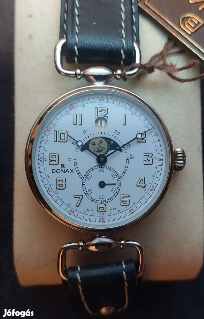 Most Bp-en! Donax Retro Stílusú Karóra Holdfázis kijelzővel