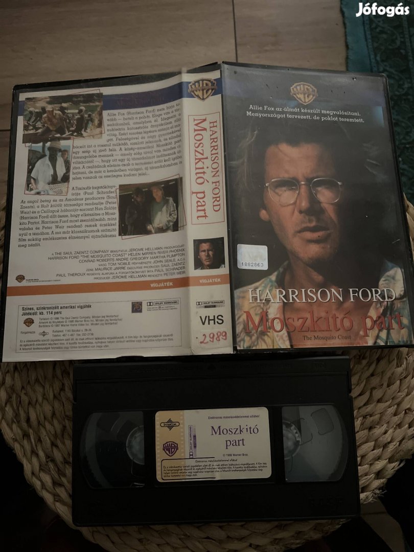 Moszkító part vhs film