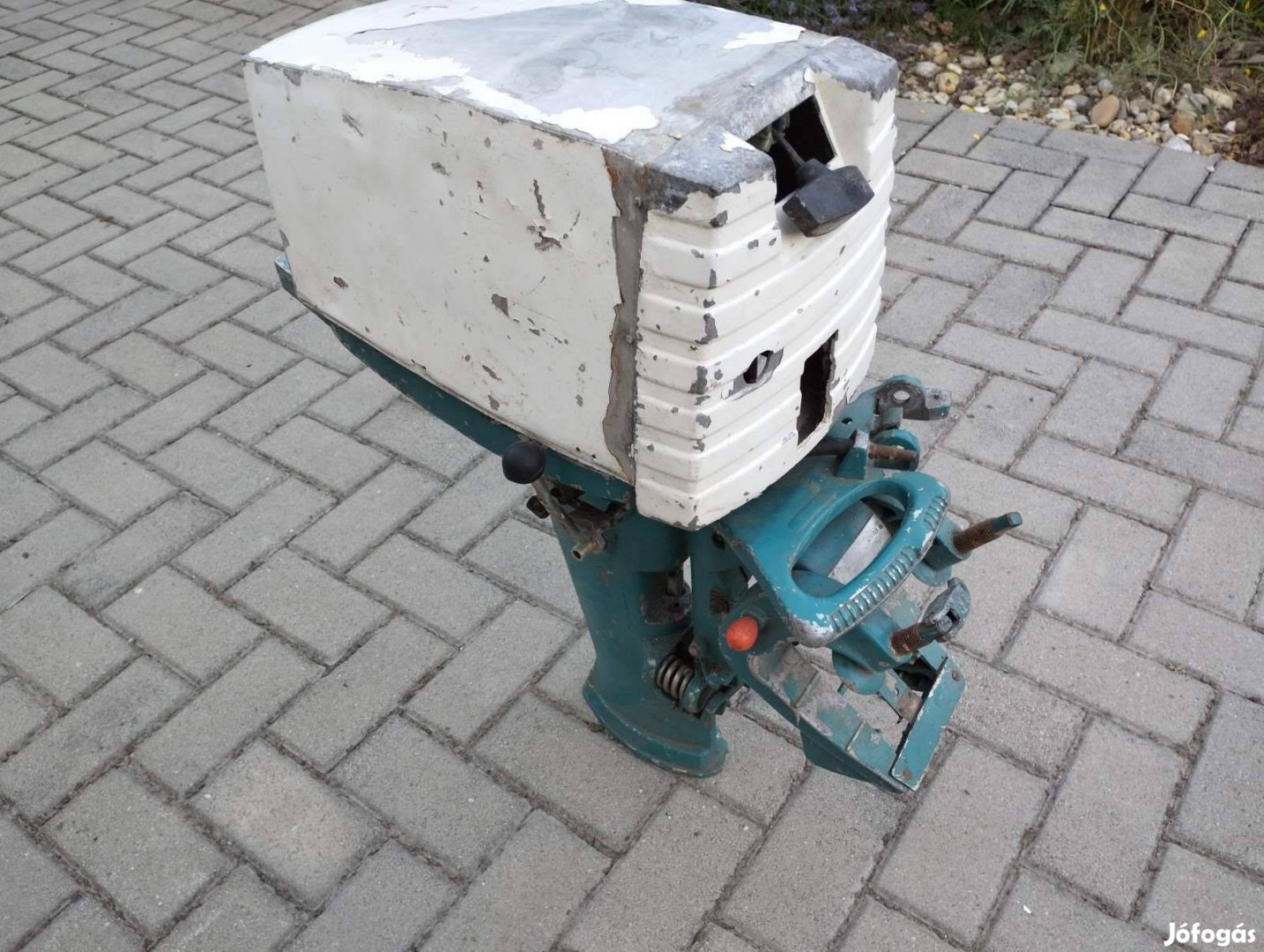 Moszkva, orosz veterán csónakmotor alkatrész