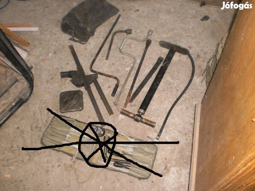 Moszkvics 2140 emelőszerszámok eladók