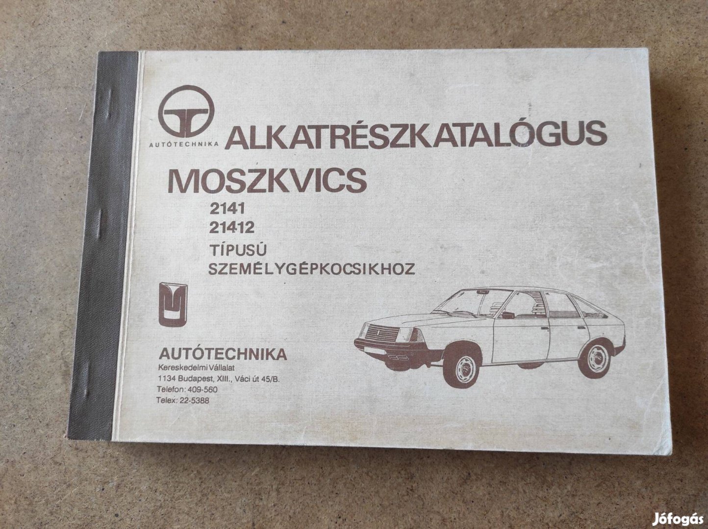 Moszkvics 2141, 21412 alkatrészkatalógus