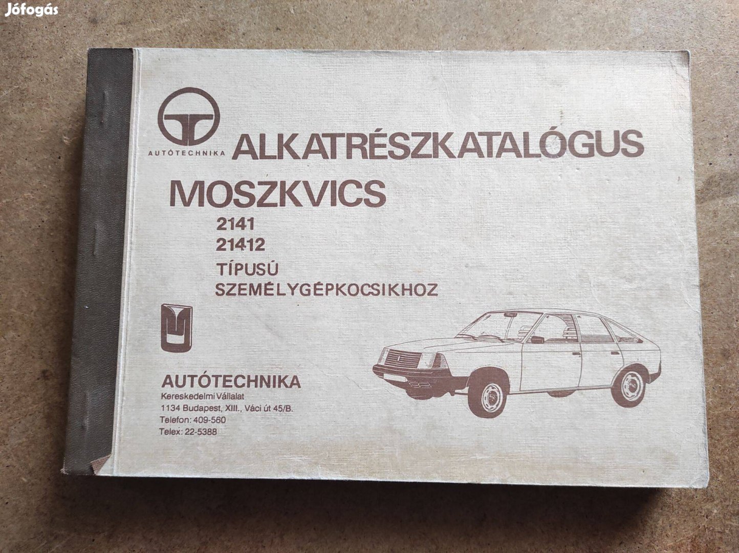 Moszkvics 2141, 21412 alkatrészkatalógus