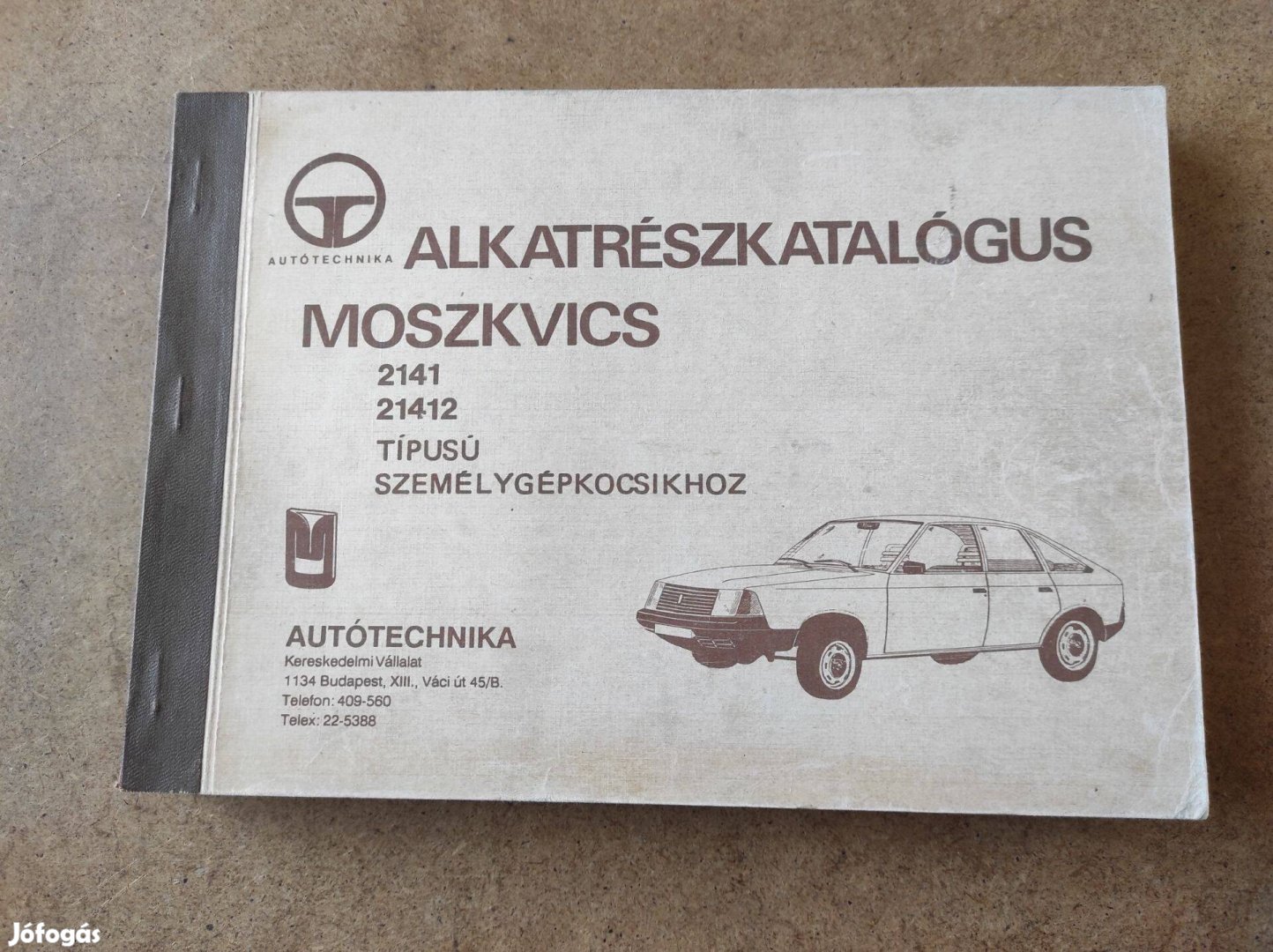 Moszkvics 2141, 21412 alkatrészkatalógus
