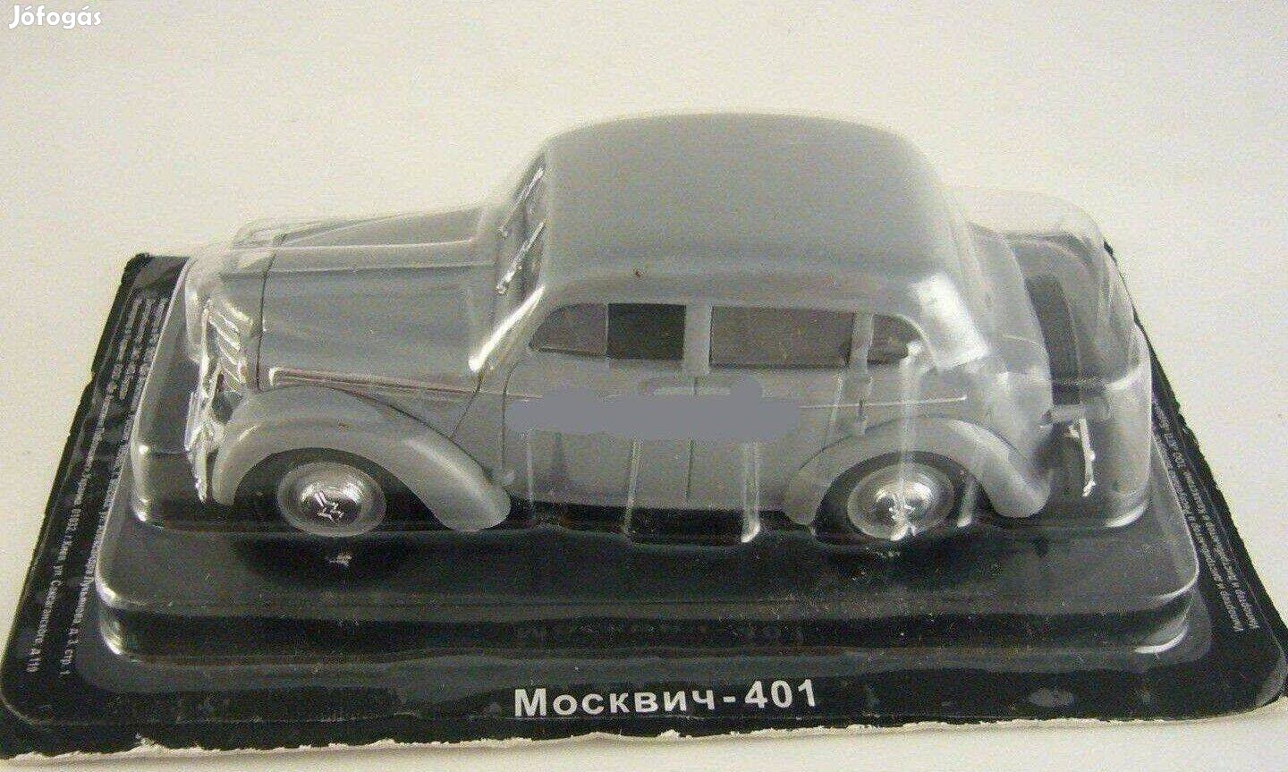 Moszkvics 401 kisauto modell 1/43 Eladó