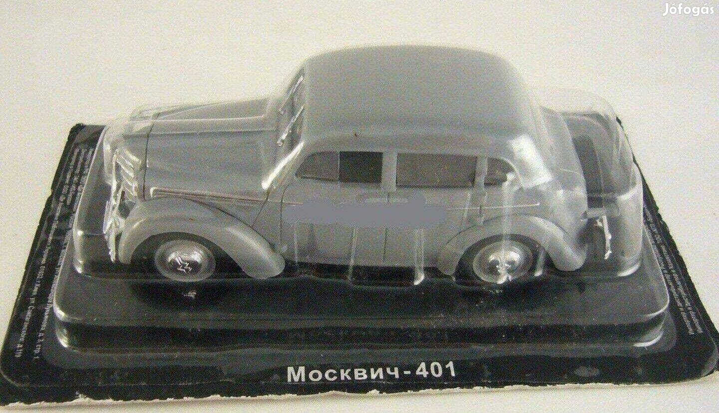 Moszkvics 401 kisauto modell 1/43 Eladó