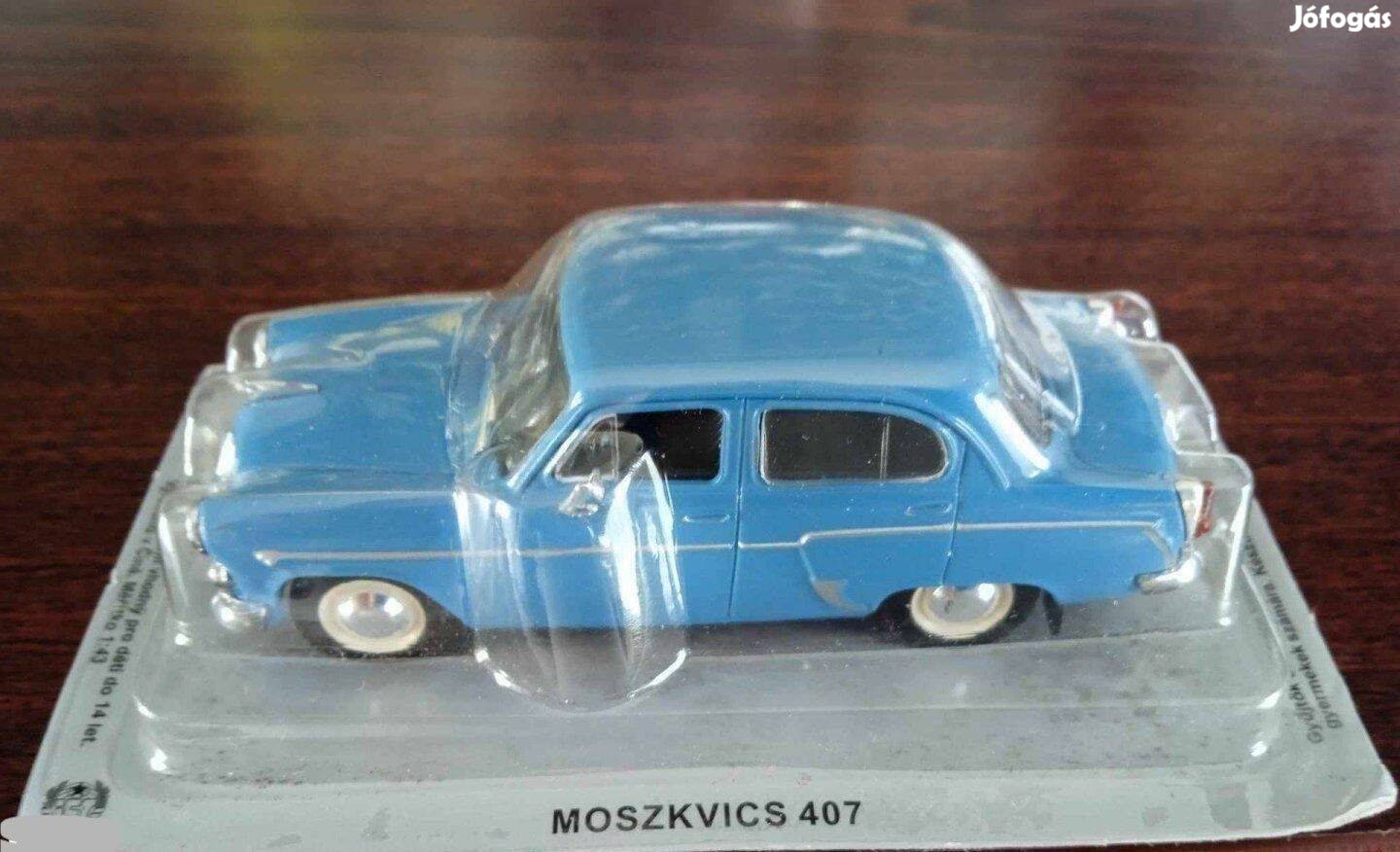 Moszkvics 407 kisauto modell 1/43 Eladó