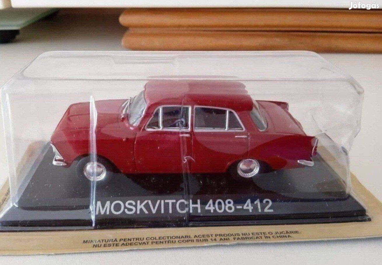 Moszkvics 408 kisauto modell 1/43 Eladó