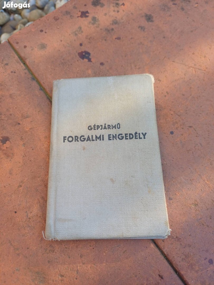 Moszkvics 412 es forgalmi.