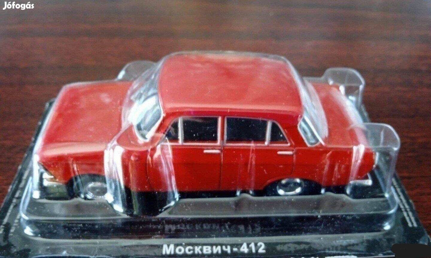 Moszkvics 412 kisauto modell 1/43 Eladó