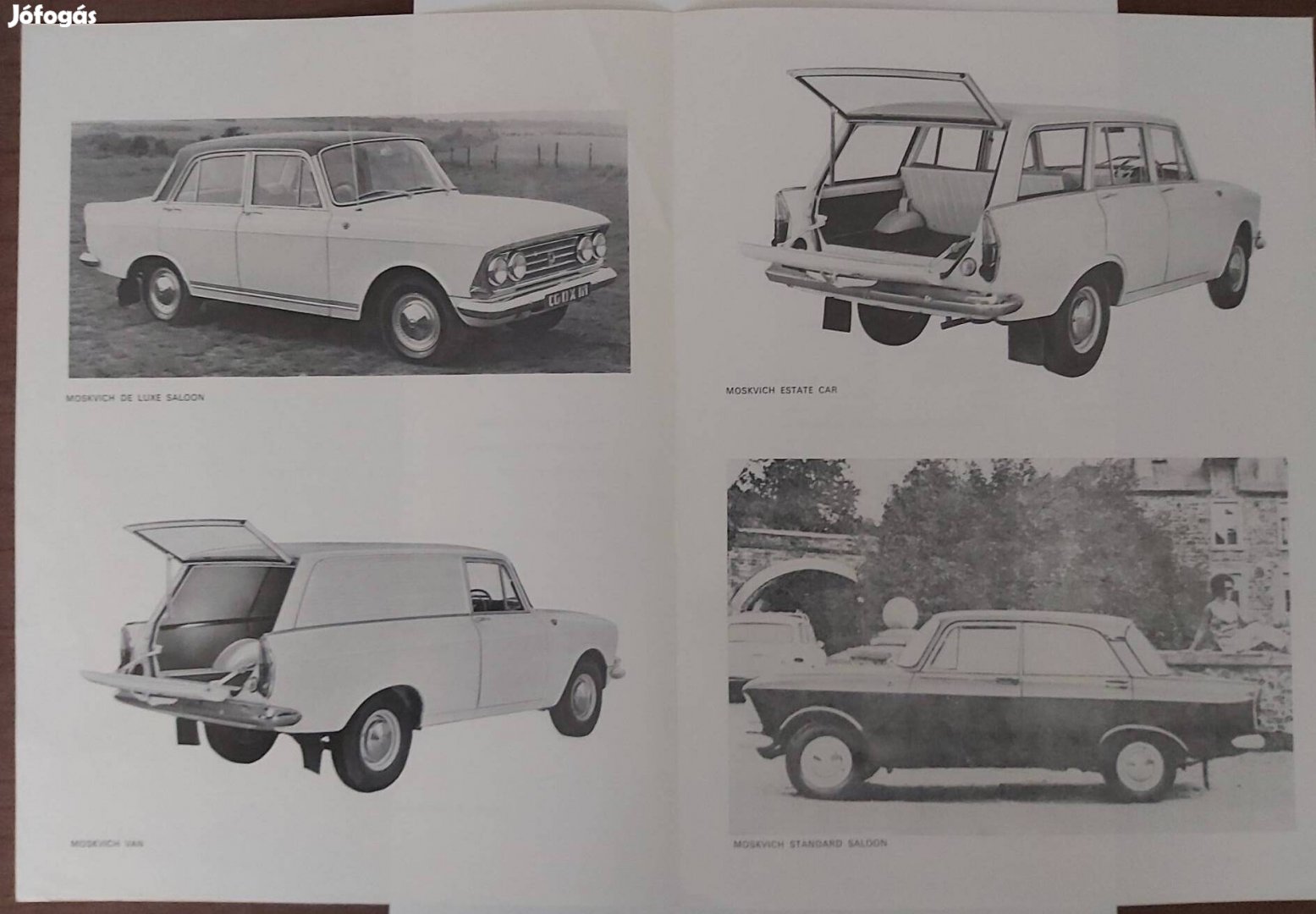 Moszkvics Russian cars prospektus 