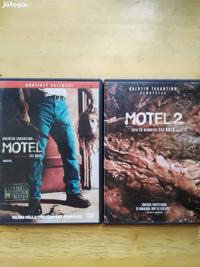 Motel 1-2 újszerű dvd Eli Roth 