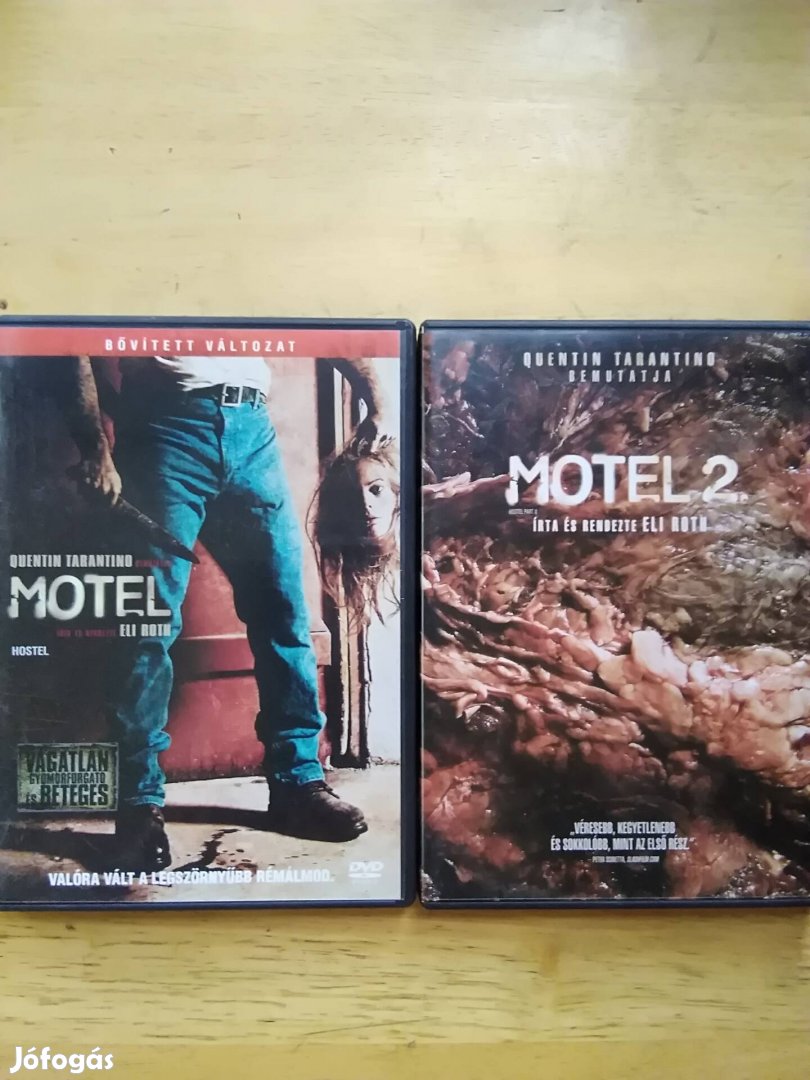 Motel 1-2 újszerű dvd Eli Roth 