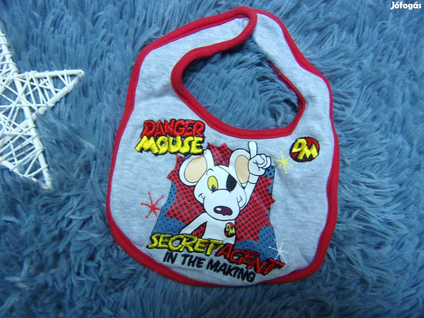 Mothercare Danger Mouse előke 3-6 hónaposoknak