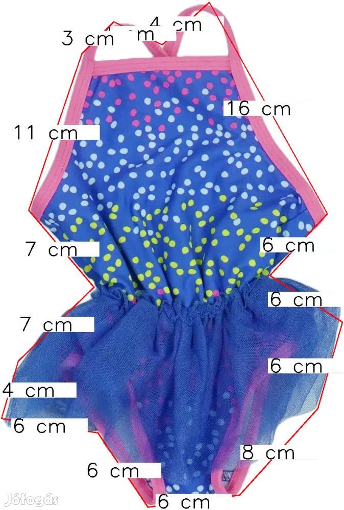Mothercare Használt (újszerű) Lány Fürdőruha (Méret: 74)