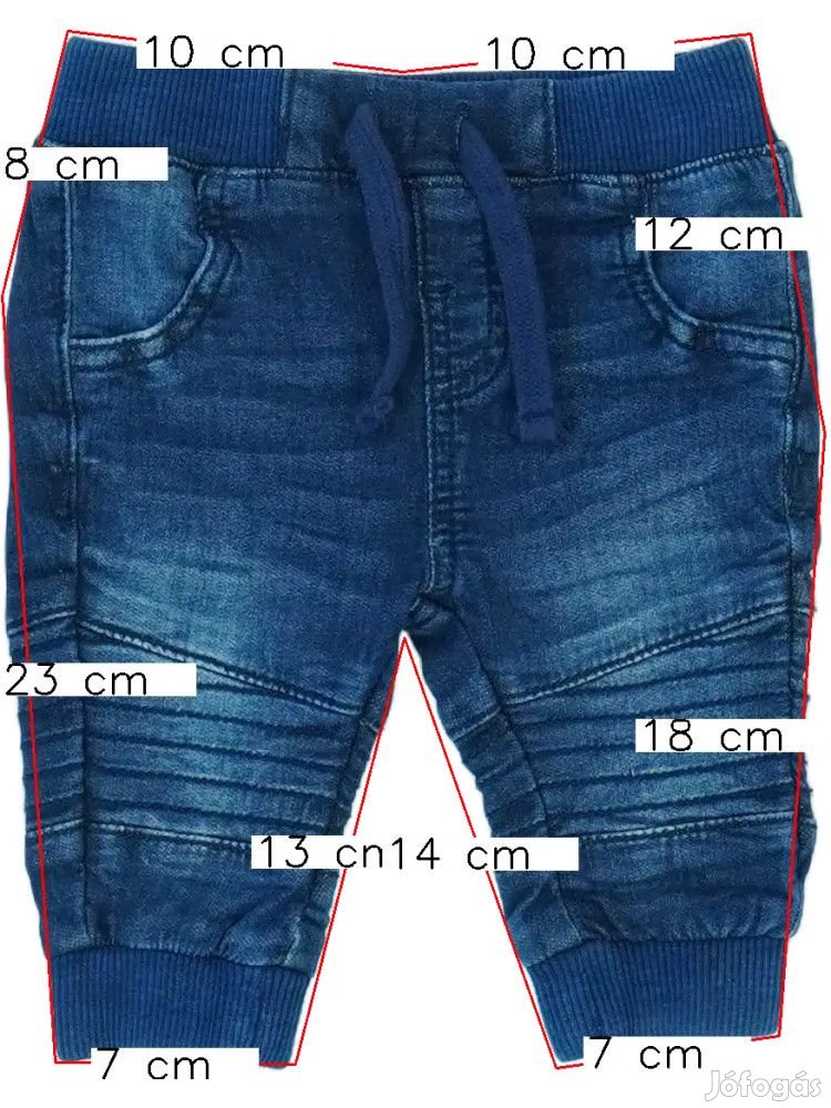 Mothercare Új (címkés) Fiú Farmernadrág (Méret: 62)