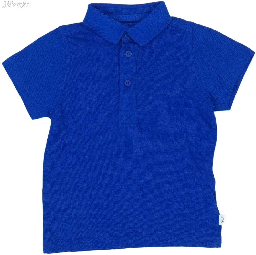Mothercare Új (címkés) Fiú Galléros póló (Méret: 80)
