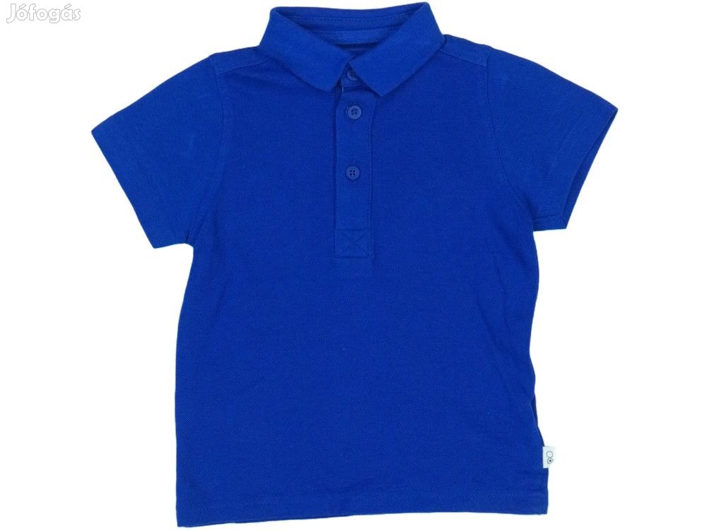 Mothercare Új (címkés) Fiú Galléros póló (Méret: 80)