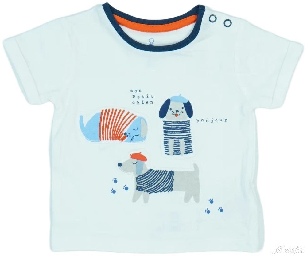 Mothercare Új (címkés) Fiú Póló (Méret: 86)