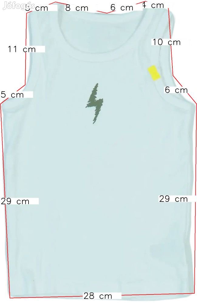 Mothercare Új (hibás) Fiú Fiú / Férfi trikó (Méret: 116)