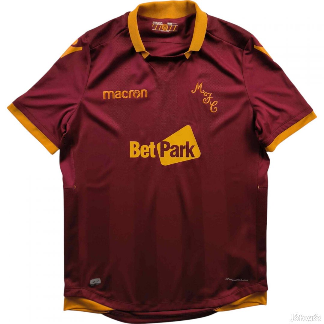 Motherwell 2018-19 Macron vendég foci mez L-es