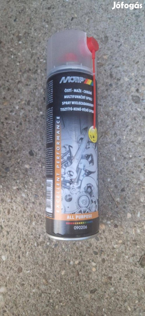 Motip 90206 Tisztító-kenő-védő spray 500 ml
