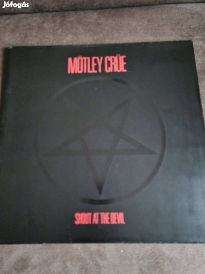 Mötley Crüe Shuot At The Devil Lp