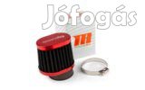 MotoForce Racing légszűrő eltolásos BMC típus fekete / piros