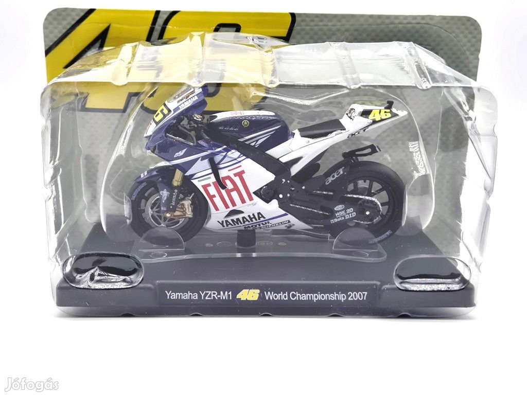 MotoGP - Yamaha YZR M1 #46 (2007) - Valentino Rossi -  Edicola - 1:18